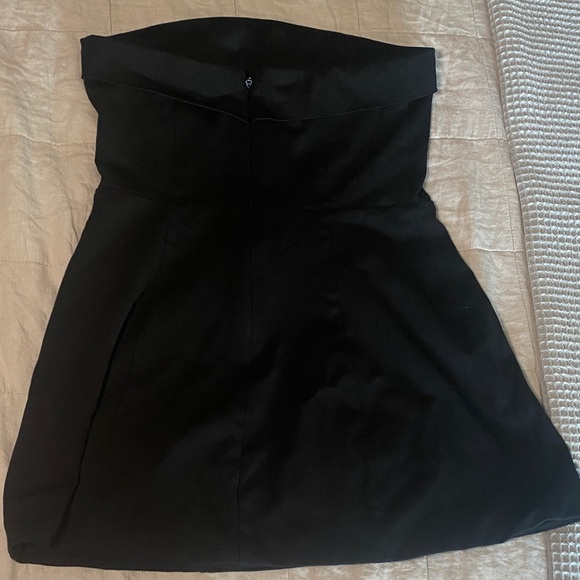 Fashion Nova Mia Double Lined Tube Ponte Mini Dress - Black. Size XL - Picture 9 of 12